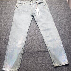 Purple Brand Men’s Jeans 40x30 Iridescent Color-Change Denim Streetwear